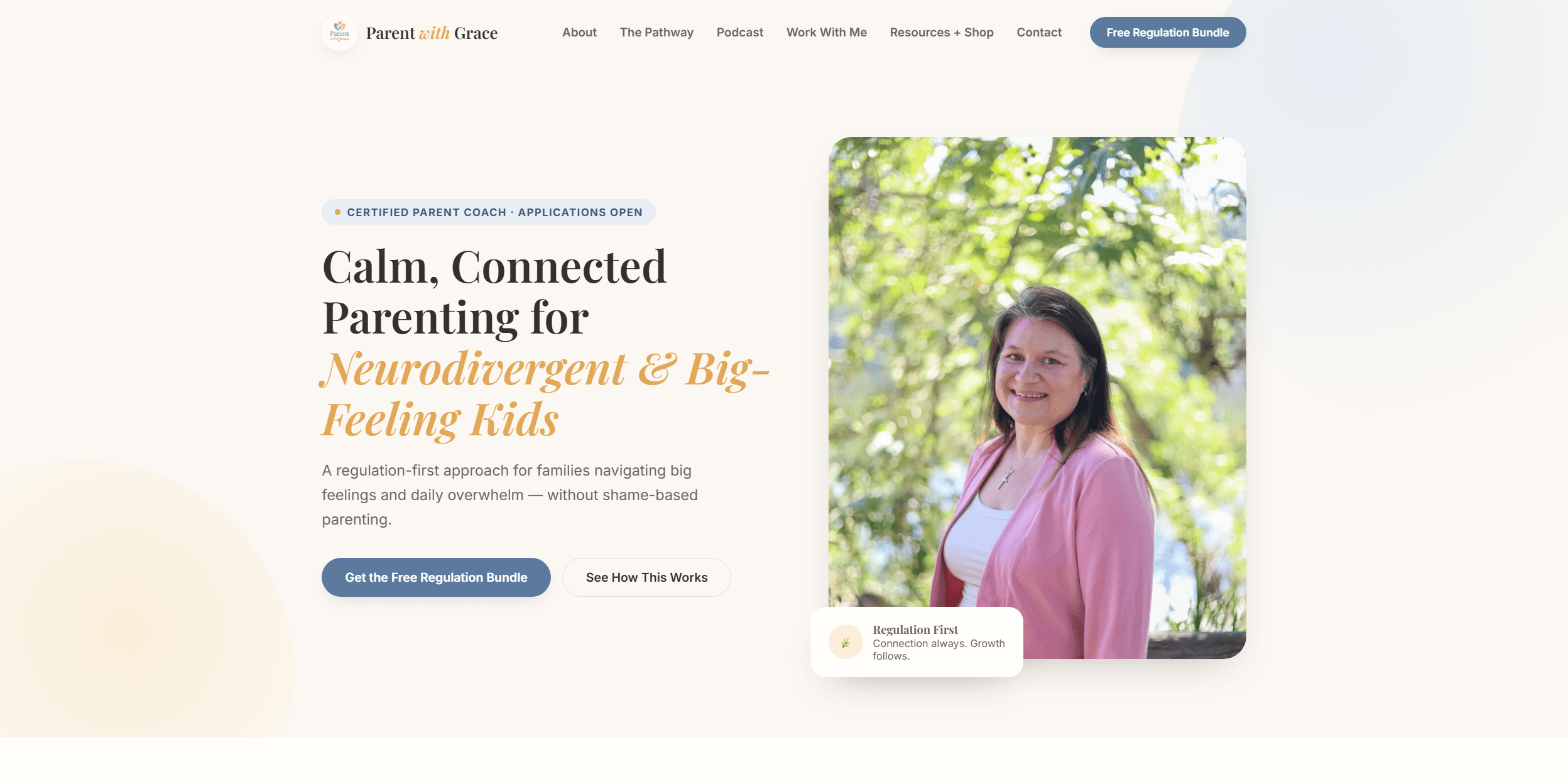 Parent With Grace — Managed Web Services